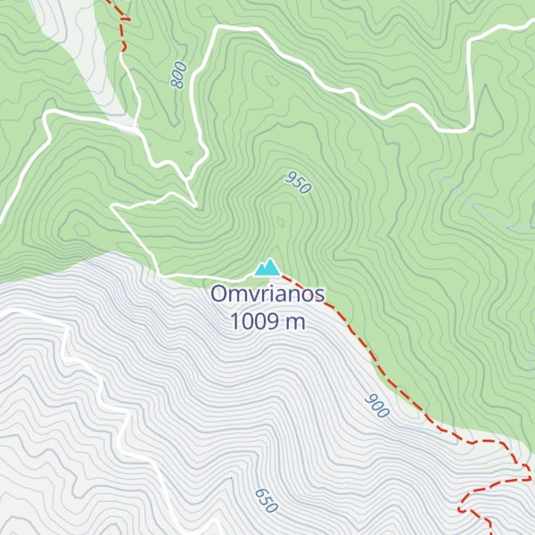 Map of Omvrianos