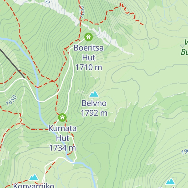 Map of Belvno
