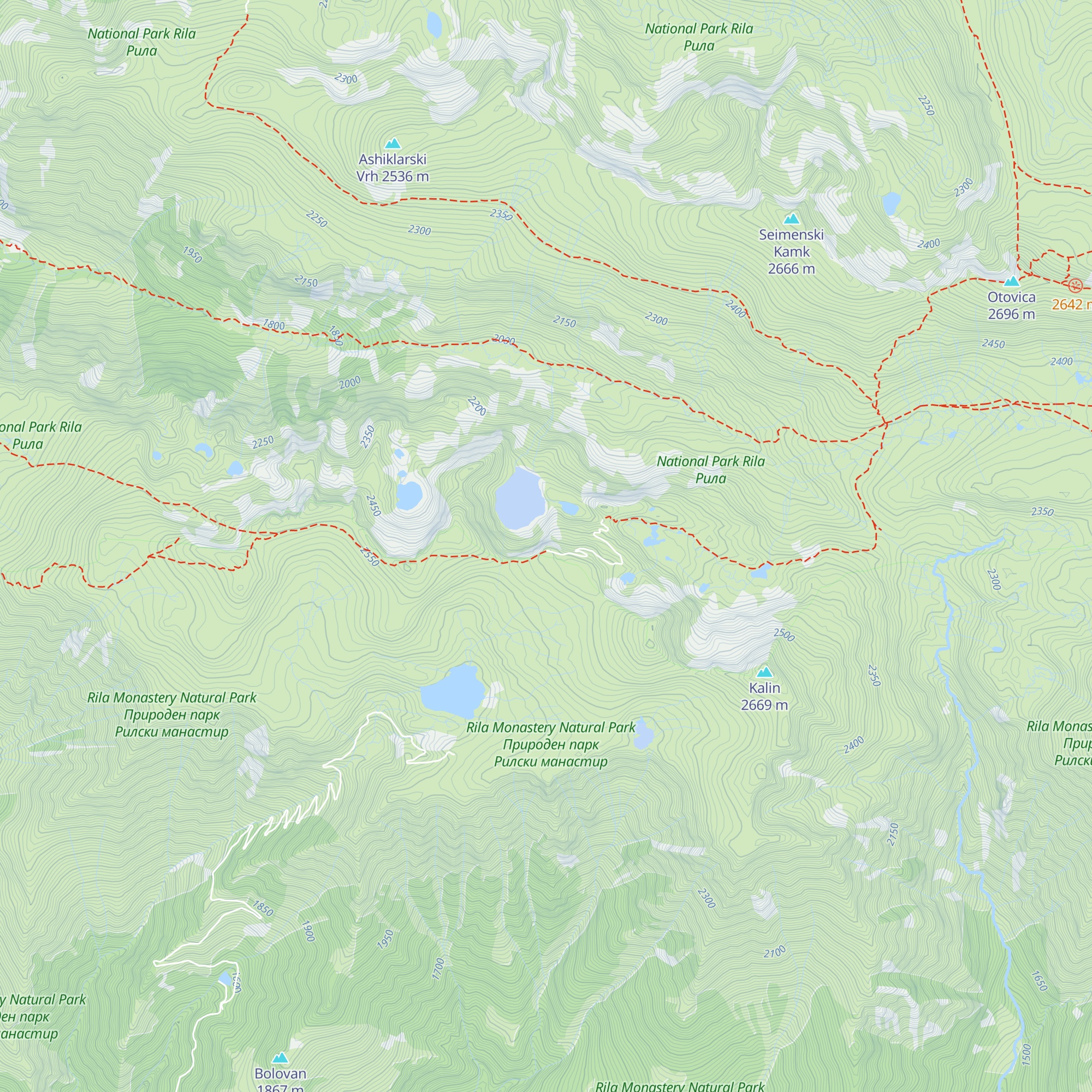 Vincheto map