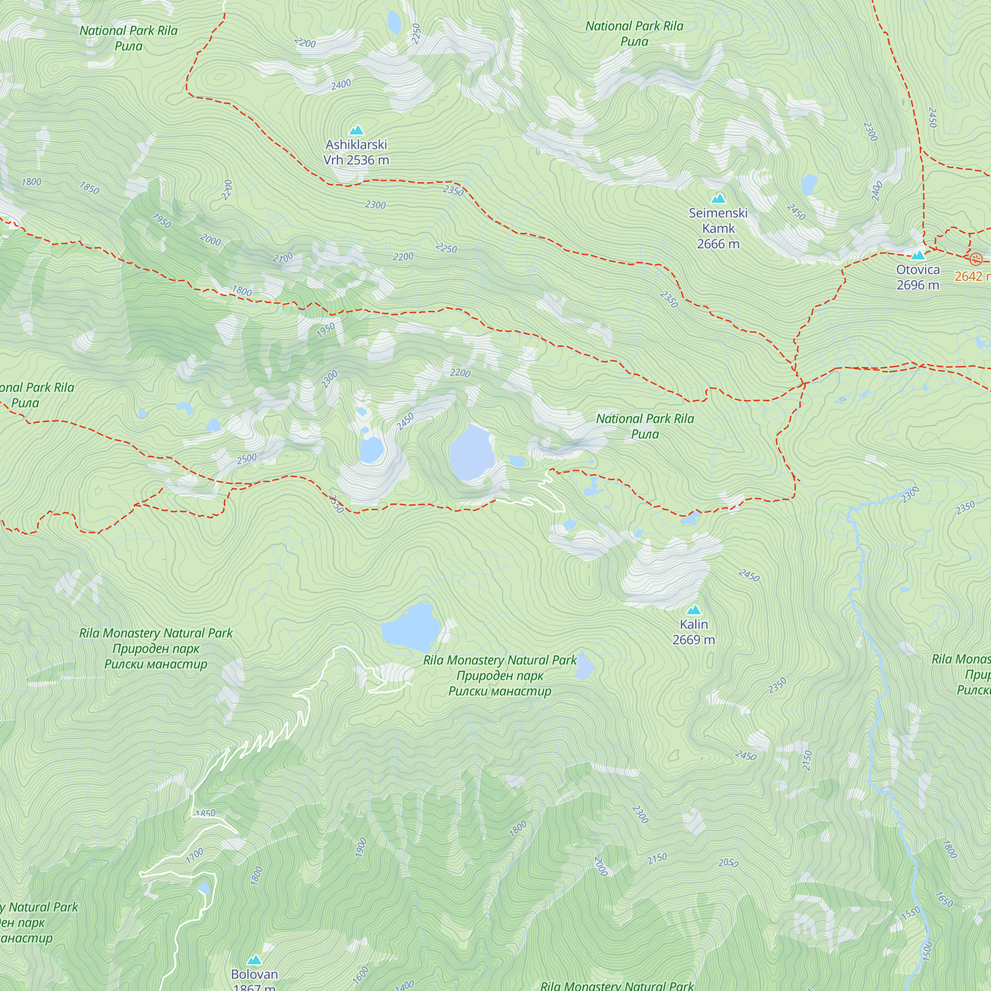 Vincheto map