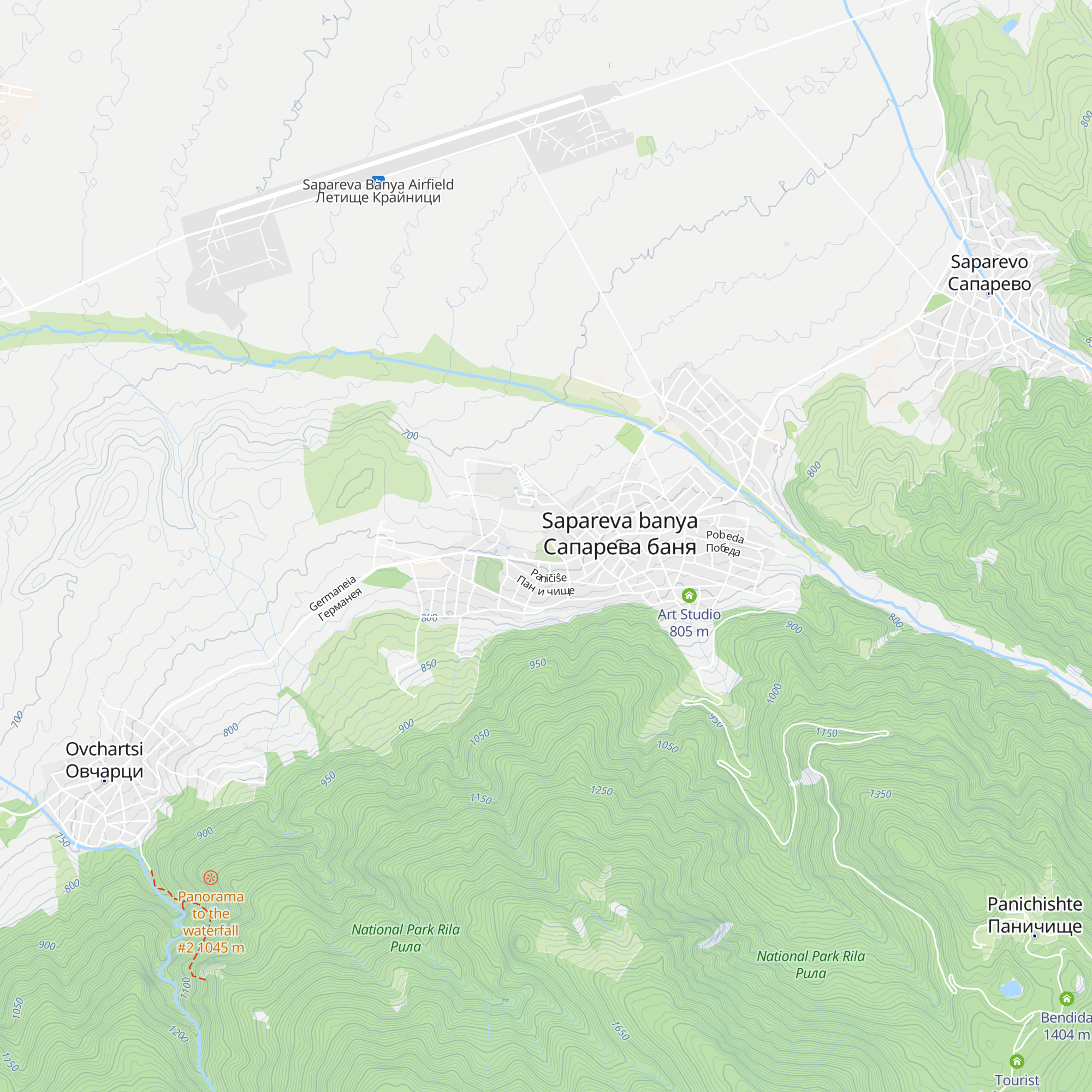 Information Centre map