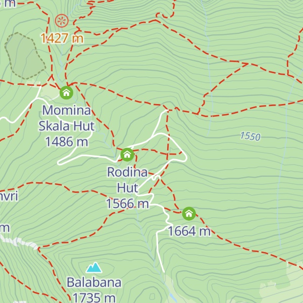 Map of Gorski Dom Tintyava