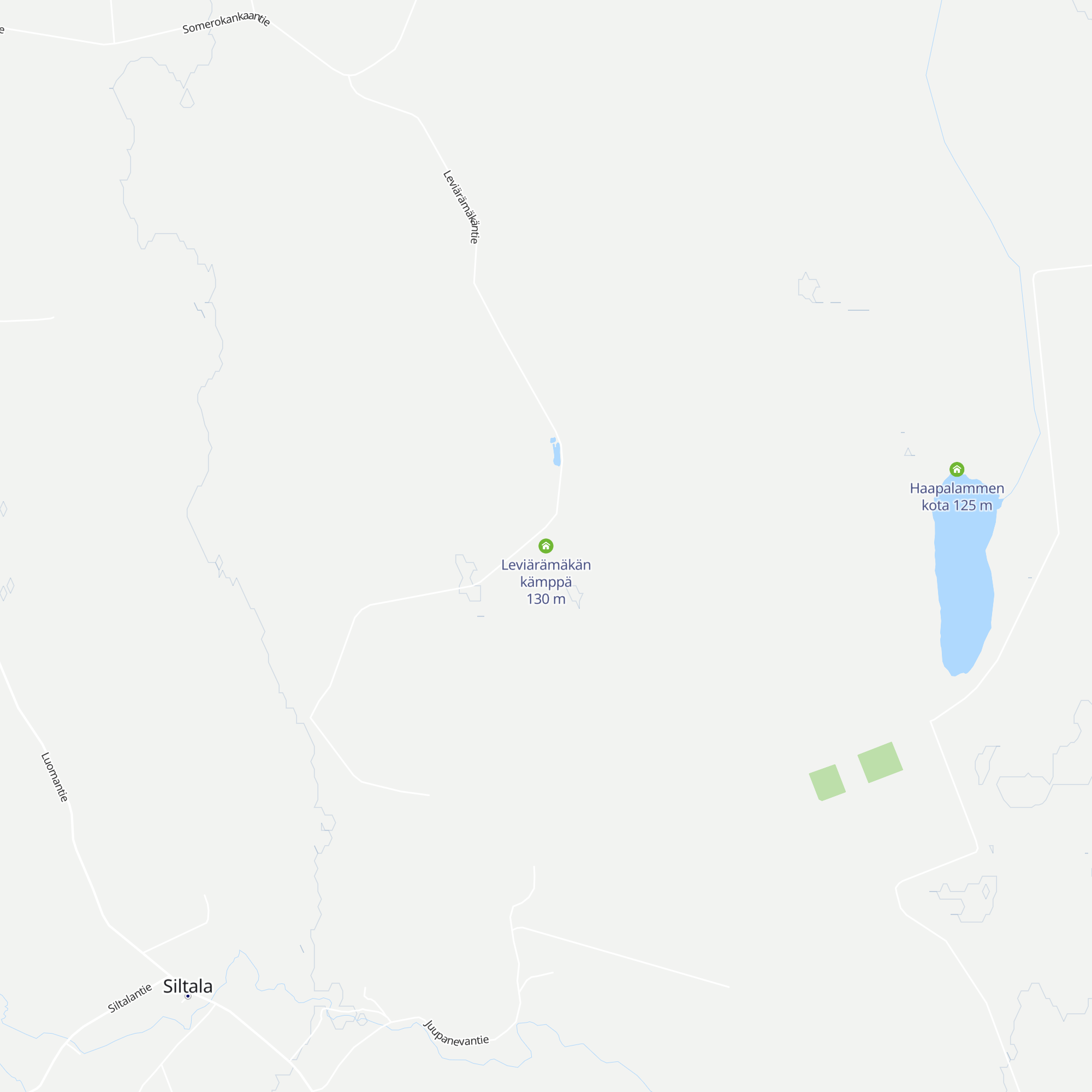 Leviärämäkän kämppä map