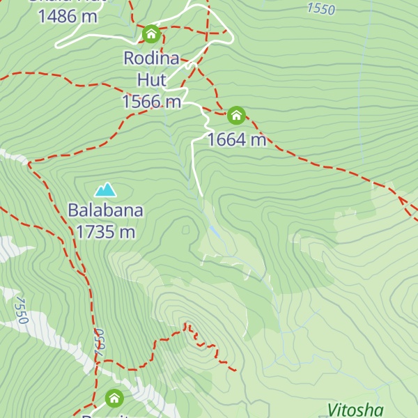 Map of Kamenno Zdanie