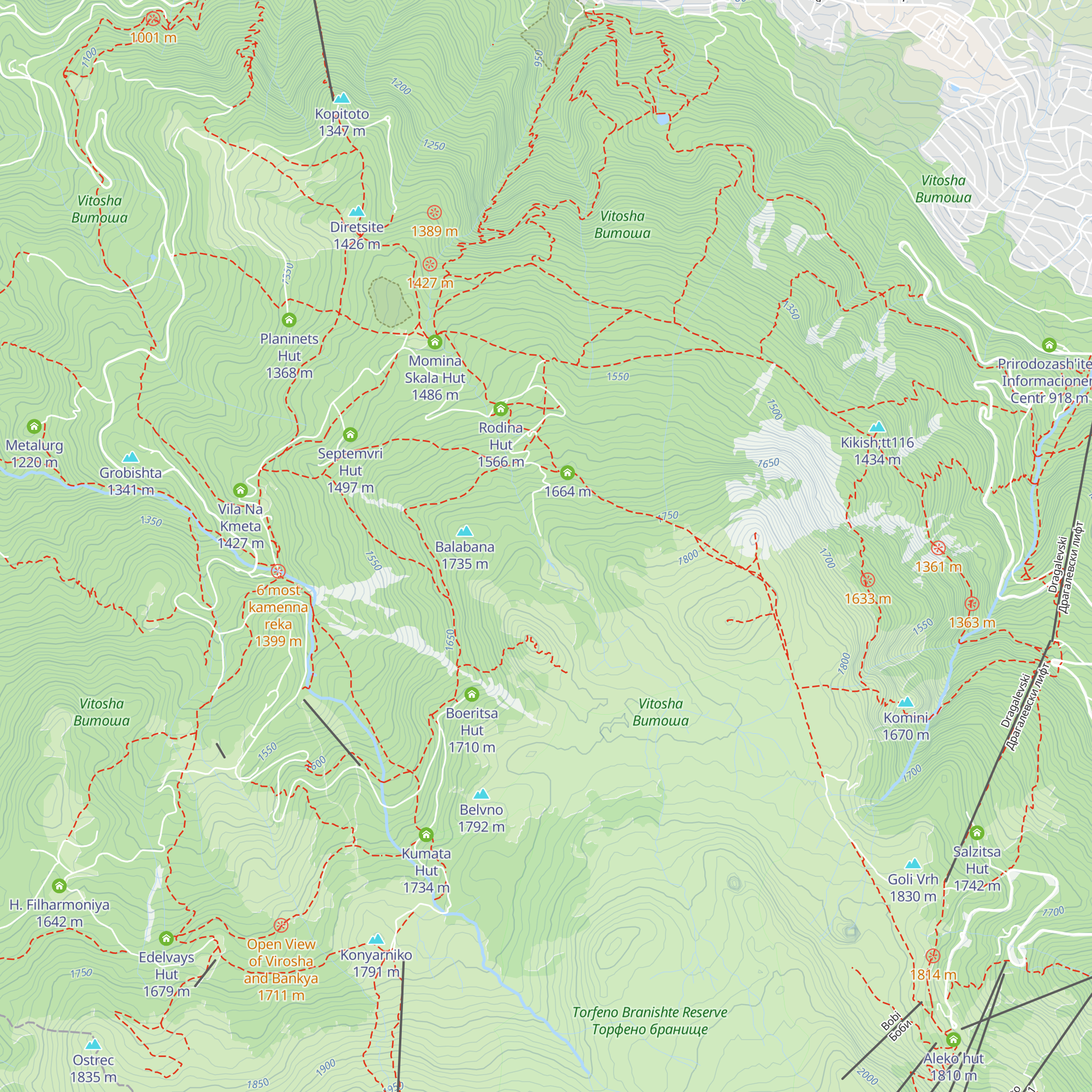 Kamenno Zdanie map