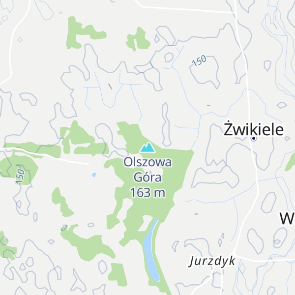 Map of Olszowa Góra