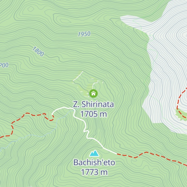 Map of Z. Shirinata