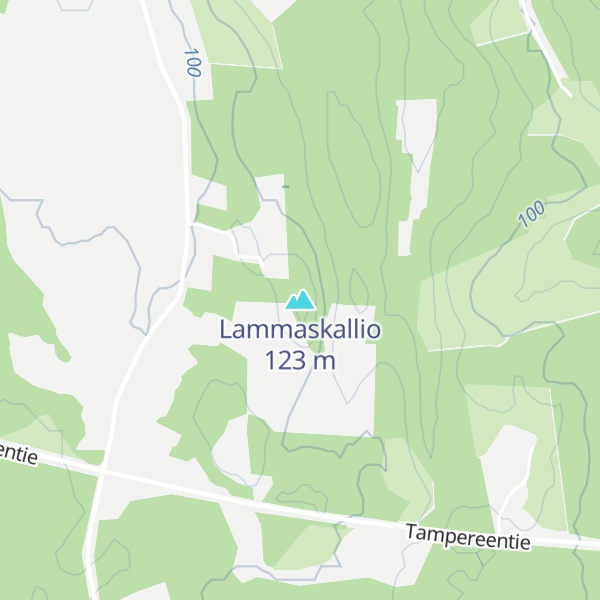 Map of Lammaskallio