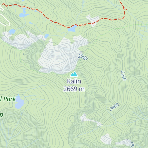 Map of Kalin