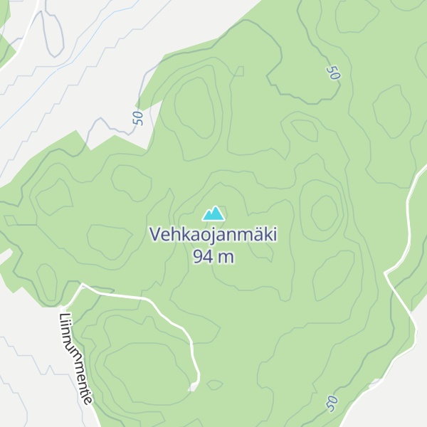 Map of Vehkaojanmäki