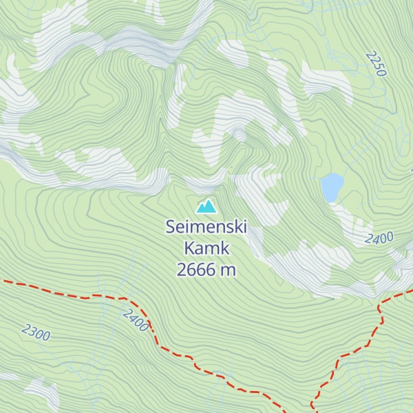 Map of Seimenski Kamk