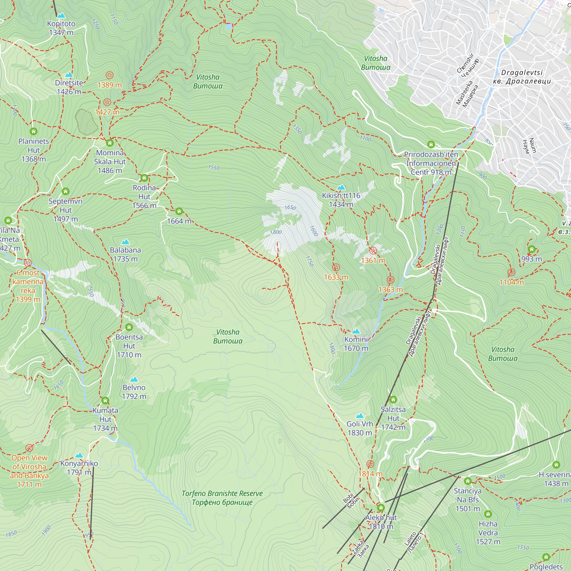Ushite map