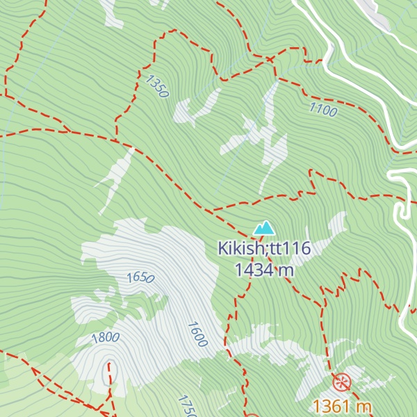 Map of Kikish shelter
