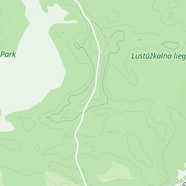 Map of Lustūžkalns