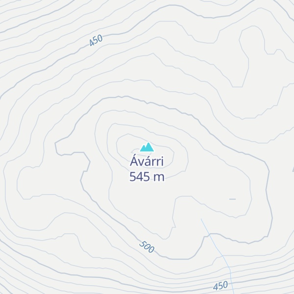 Map of Ávárri