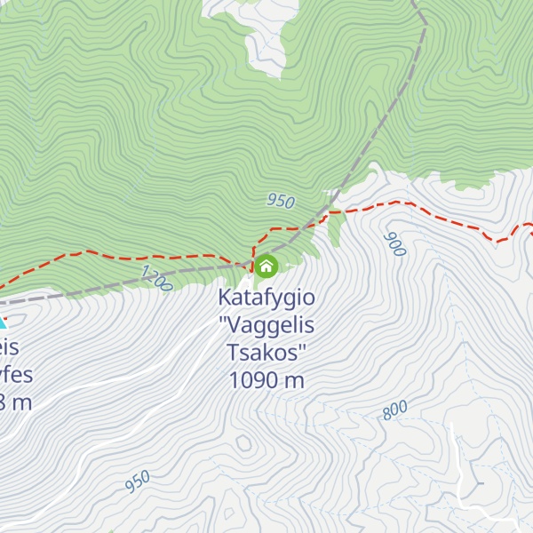 Map of Katafygio "Vaggelis Tsakos"