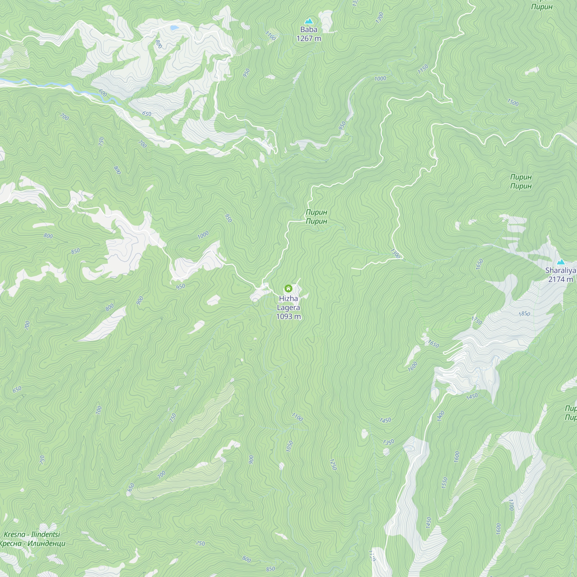 Hizha Lagera map