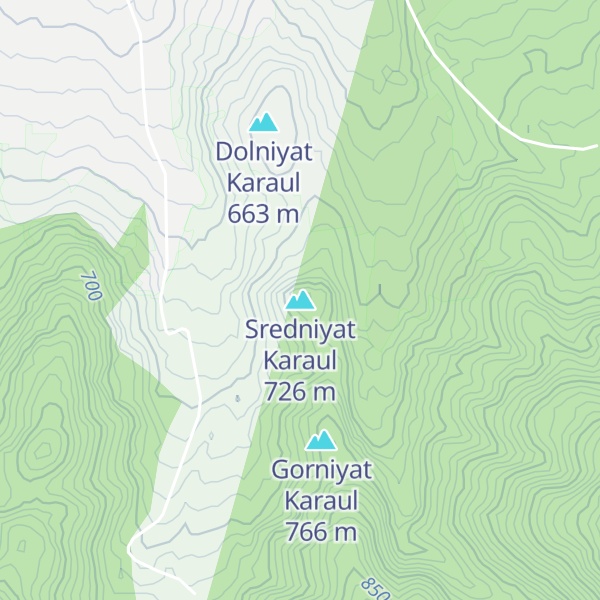 Map of Sredniyat Karaul