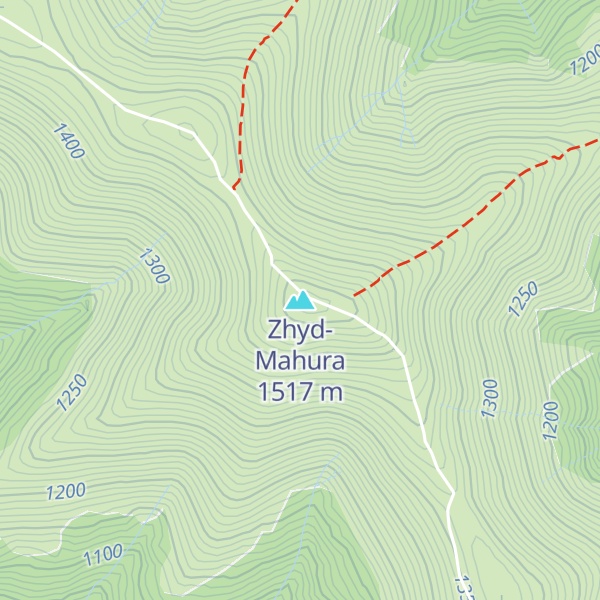 Map of Zhyd-Mahura