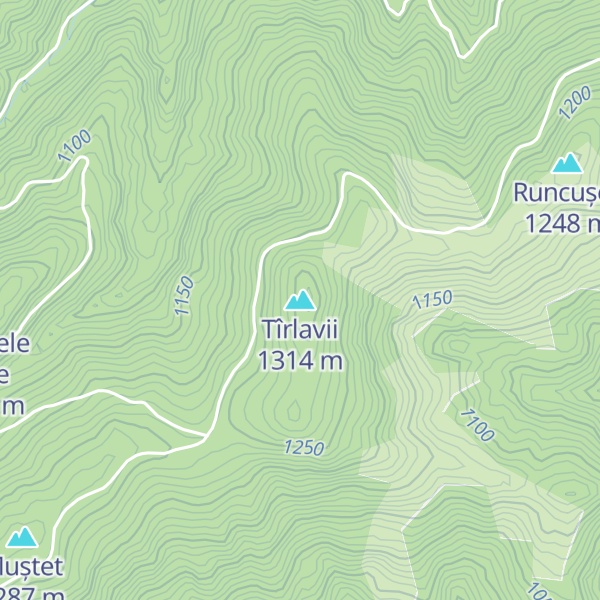 Map of Tîrlavii