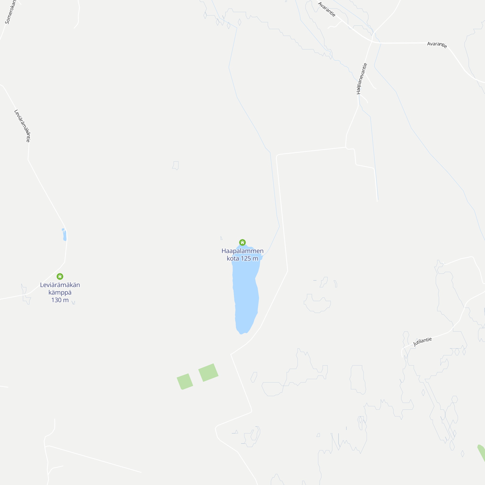 Haapalammen kota map