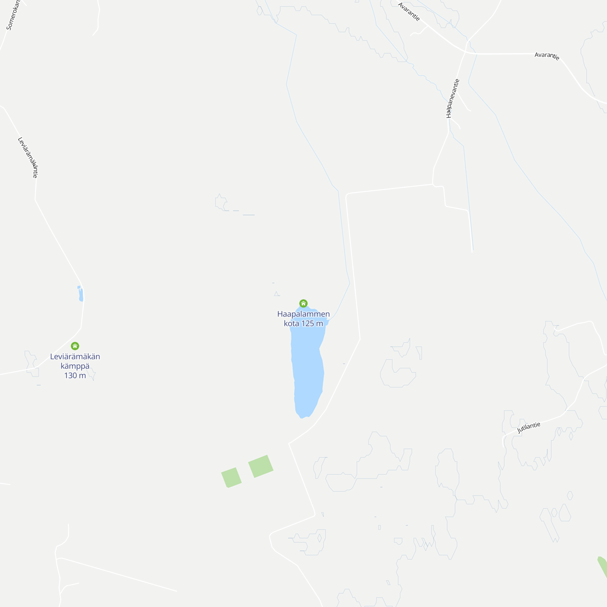Haapalammen kota map