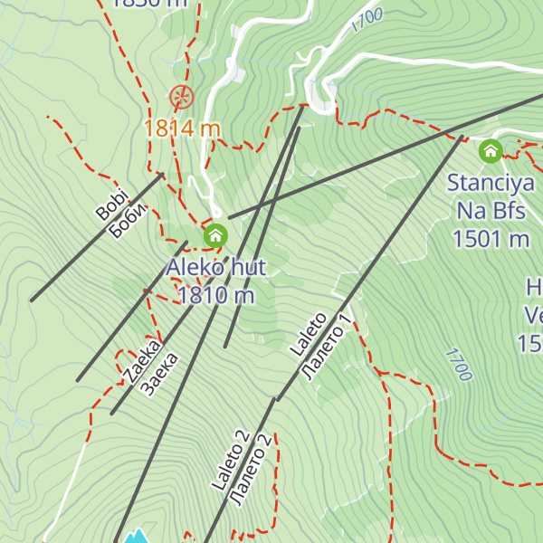 Map of Gorski Dom