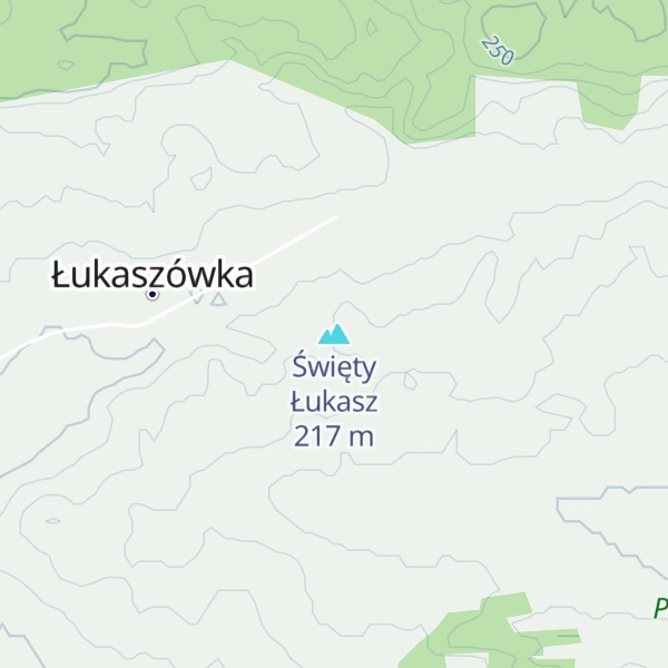 Map of Święty Łukasz