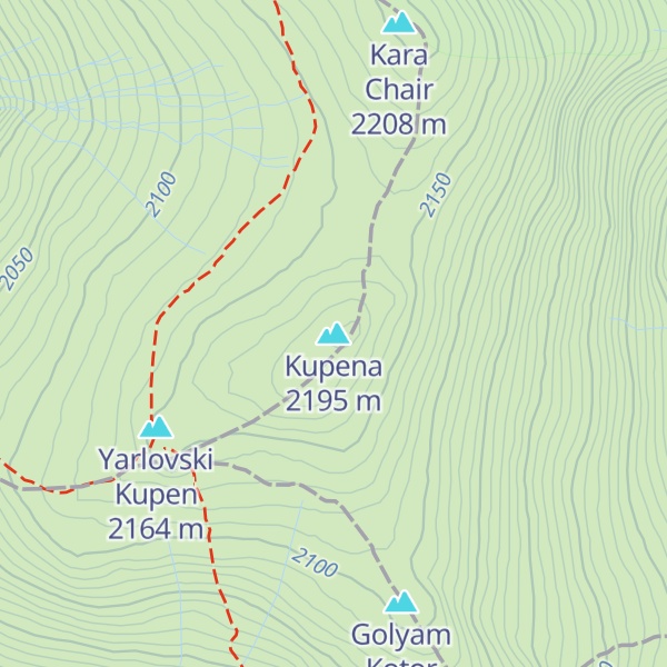 Map of Kupena