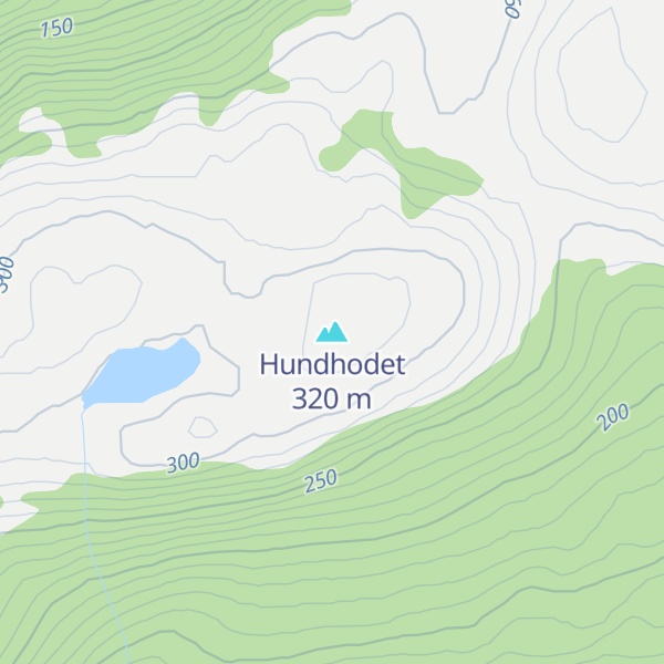 Map of Hundhodet