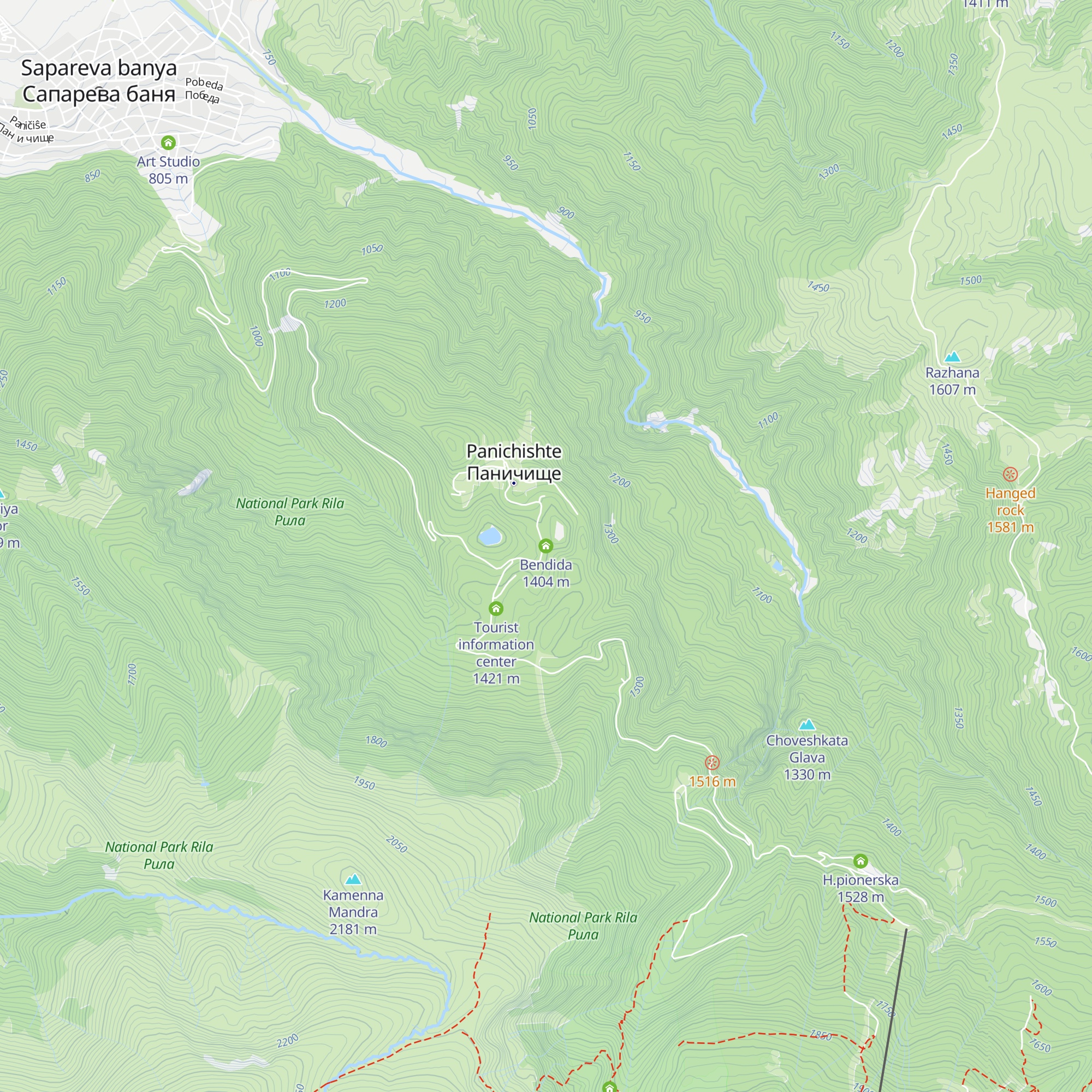 Bendida map