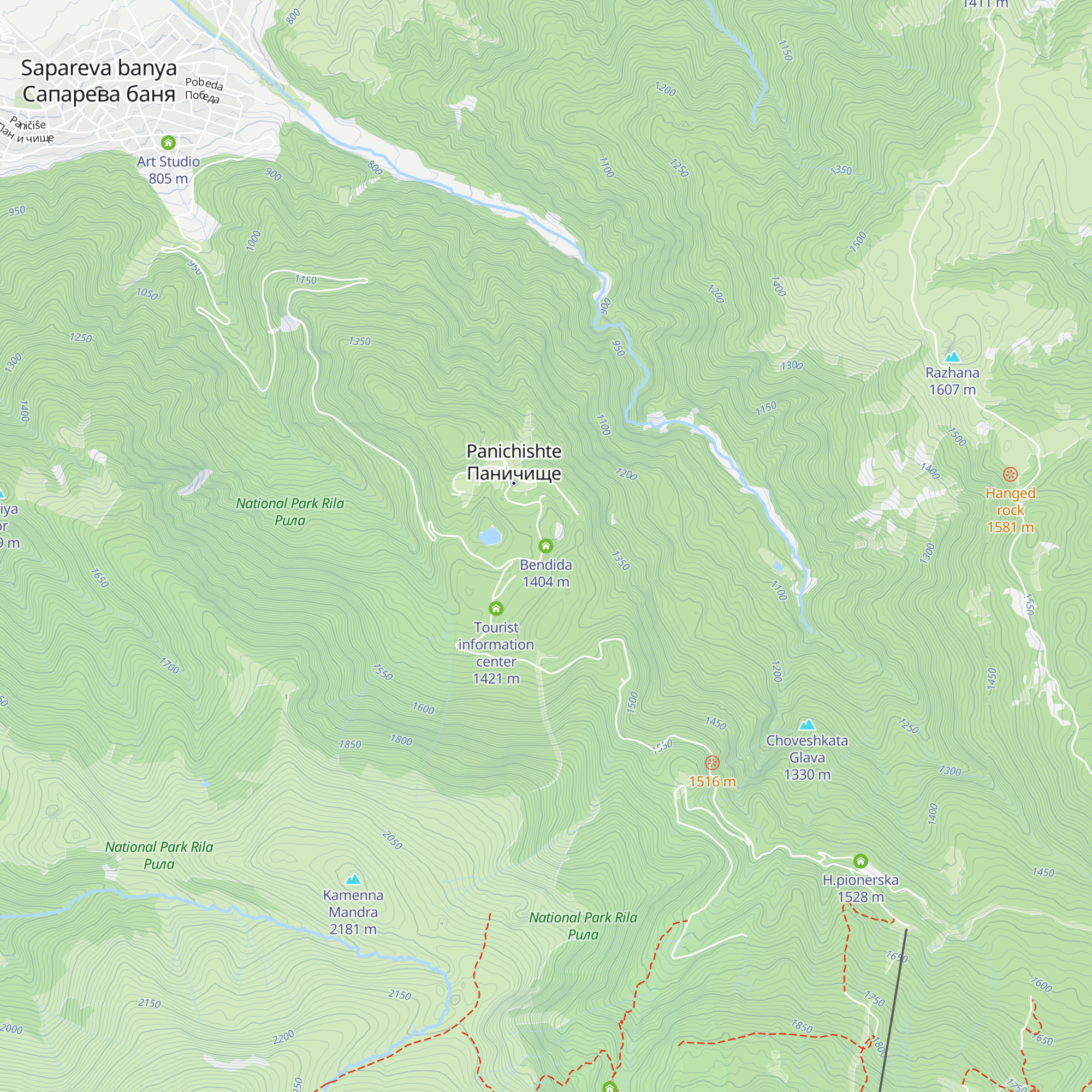 Bendida map