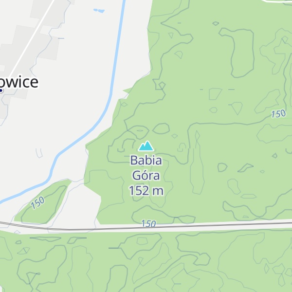 Map of Babia Góra