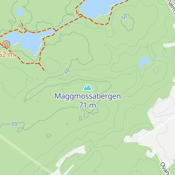 Map of Maggmossabergen