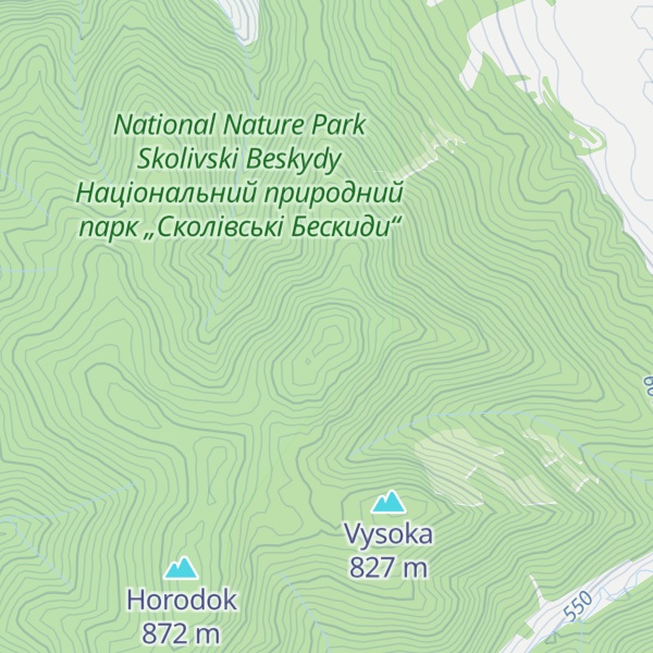 Map of Nebesnoi Sotni