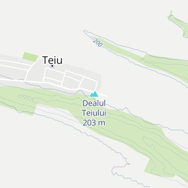 Map of Dealul Teiului