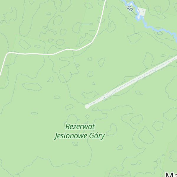 Map of Góry Jezionowe