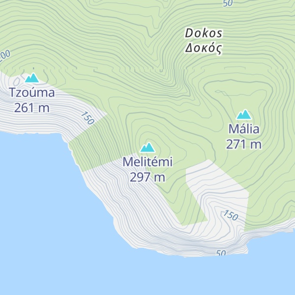Map of Melitémi