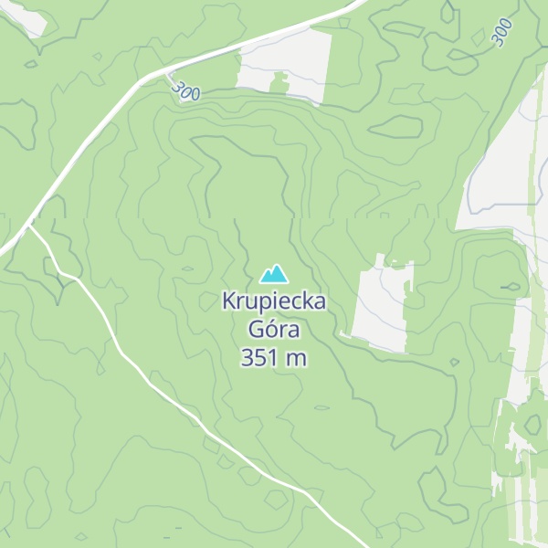 Map of Krupiecka Góra