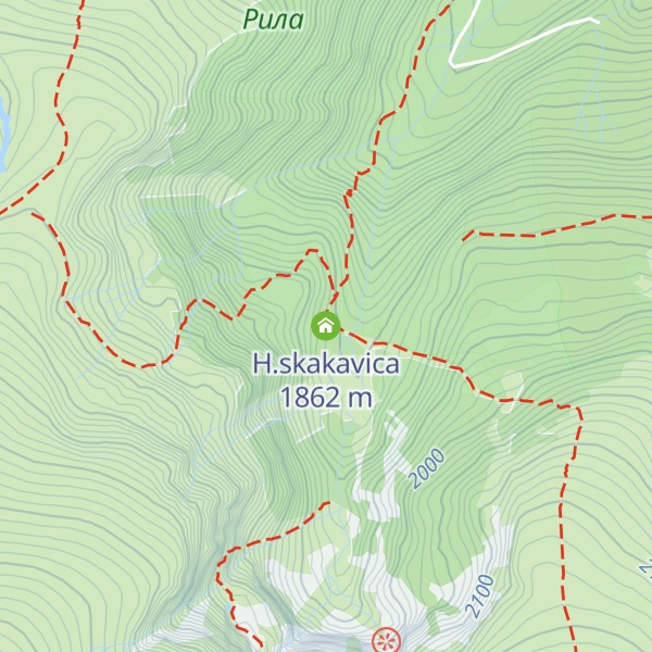 Map of H.skakavica
