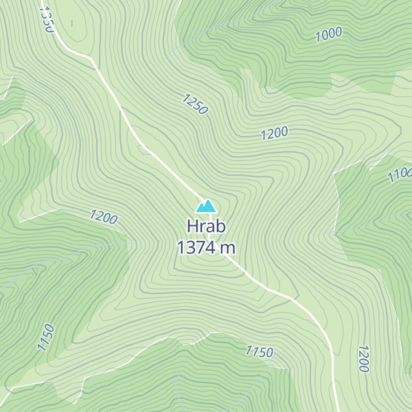 Map of Hrab