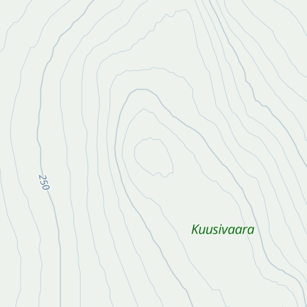 Map of Kuusivaara