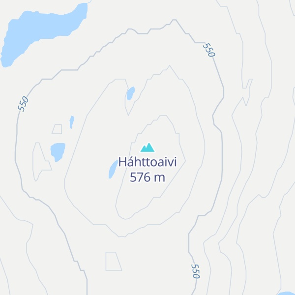 Map of Háhttoaivi