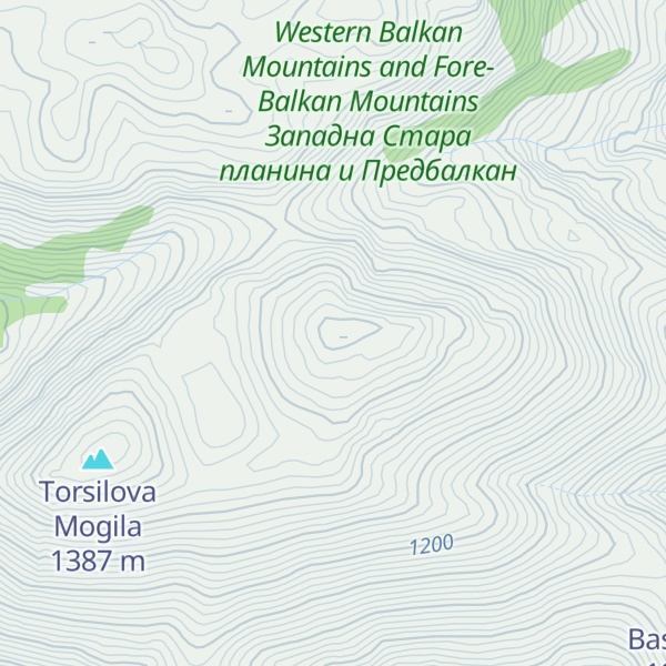 Map of Kaishov Vrh