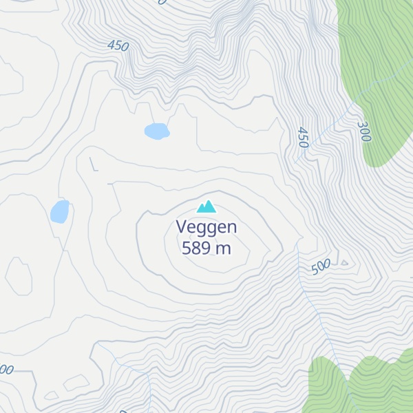 Map of Veggen
