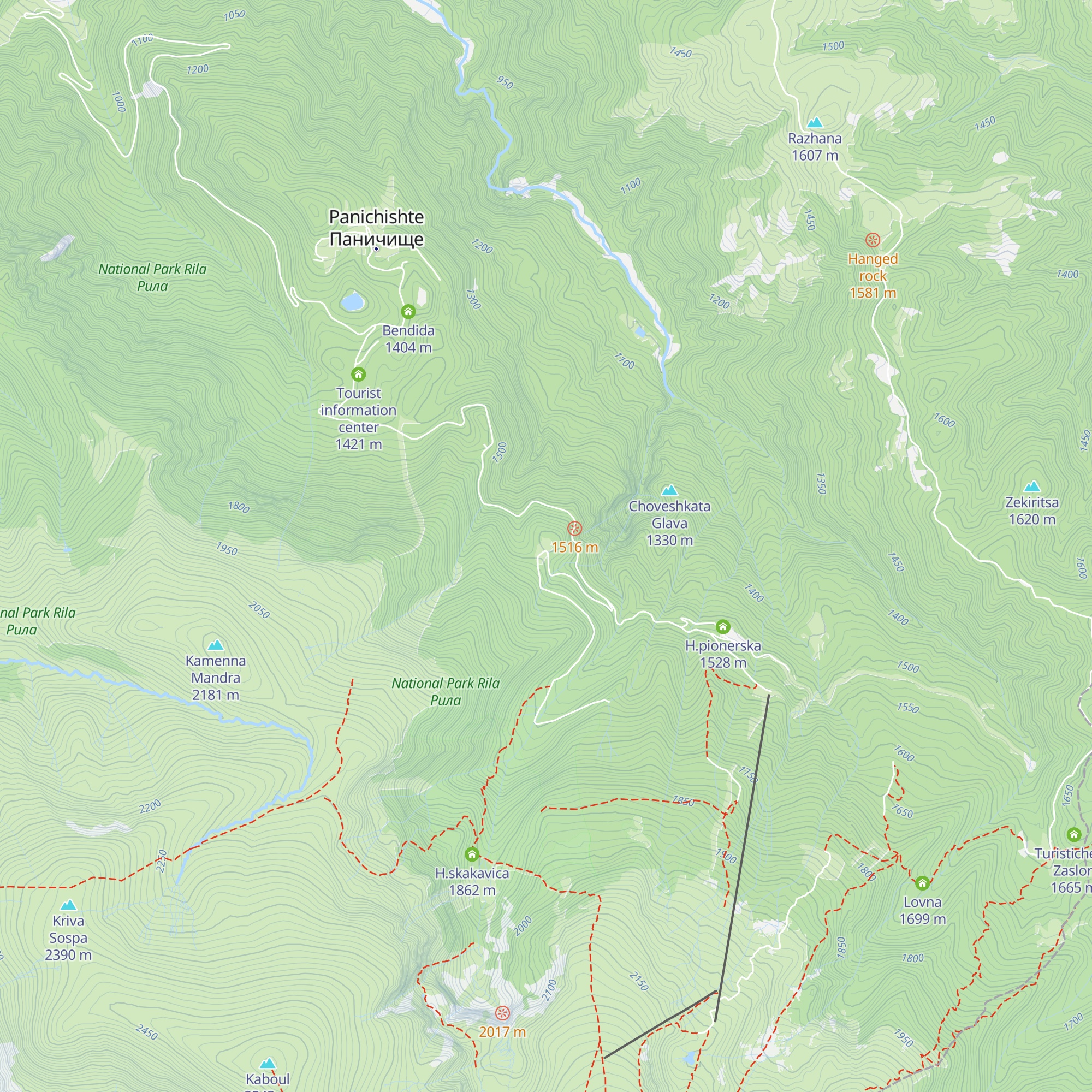 Zeleni Preslap map