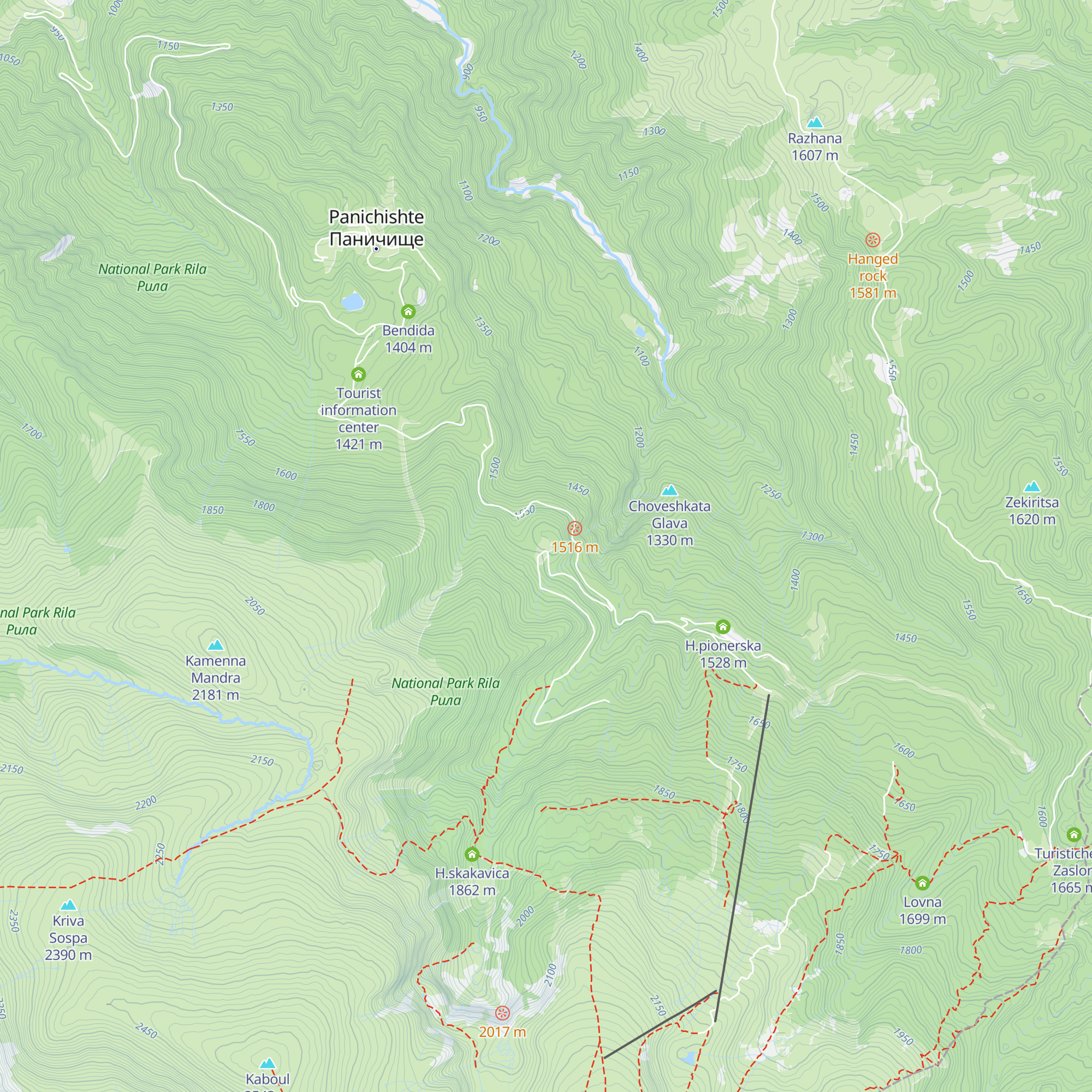 Zeleni Preslap map