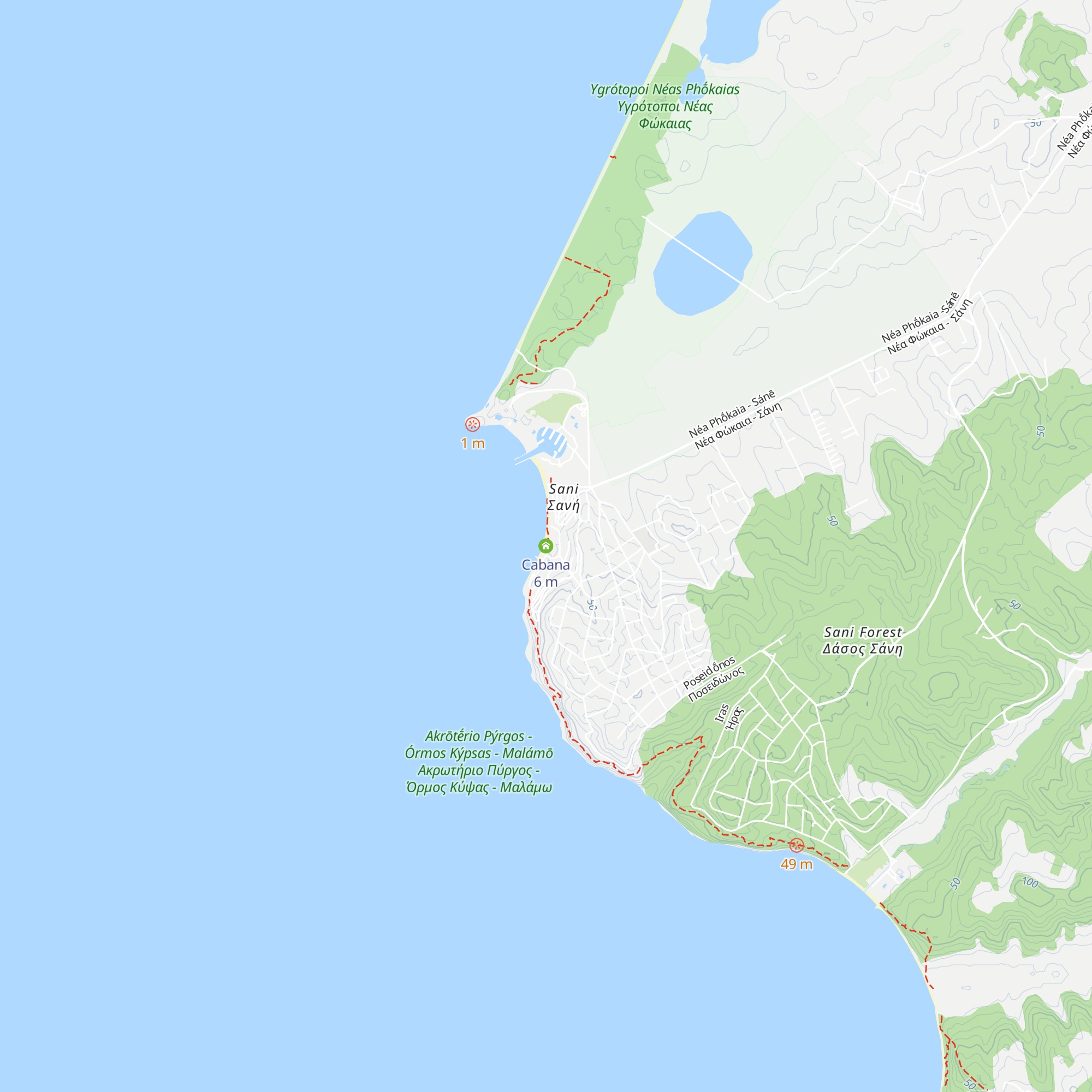 Cabana map