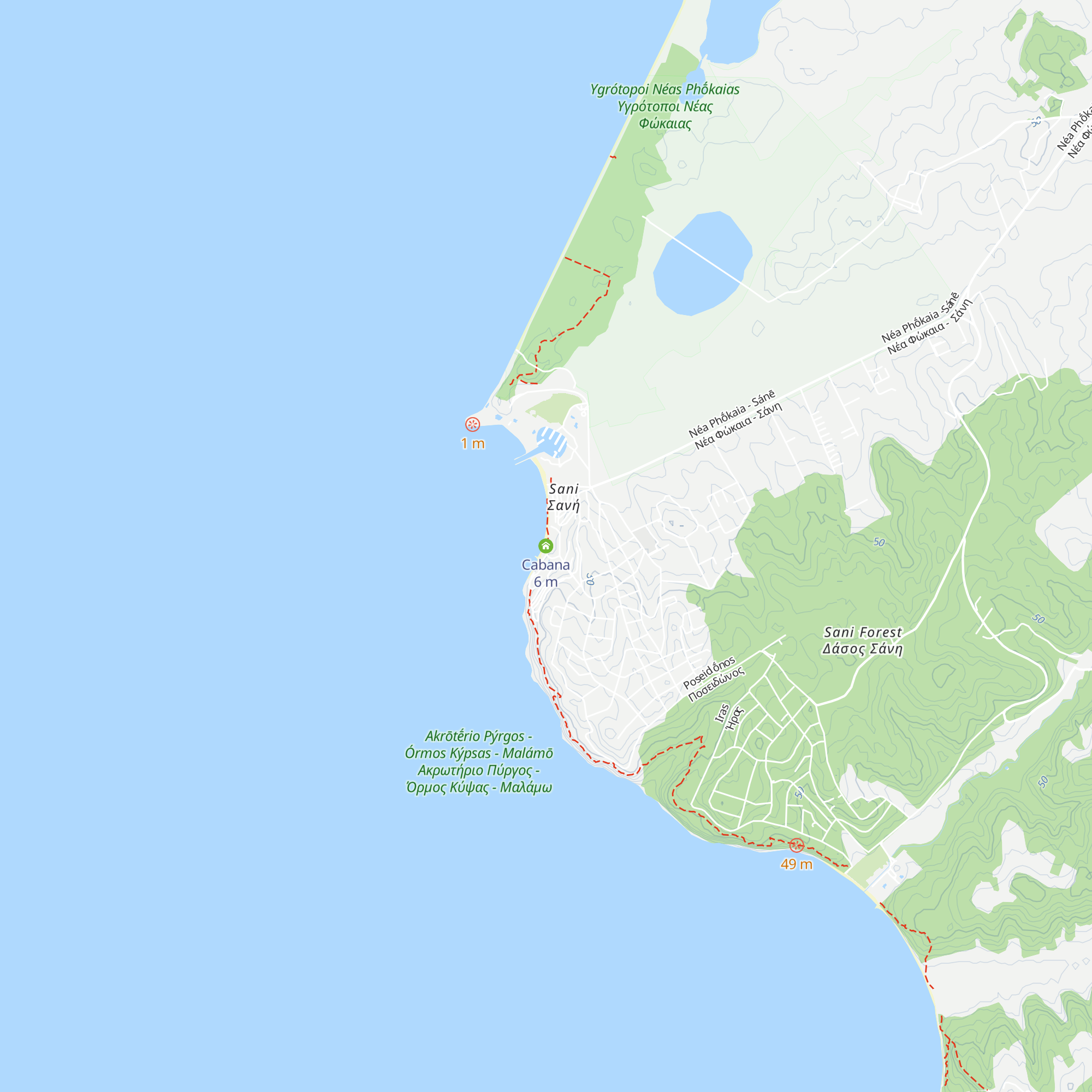 Cabana map