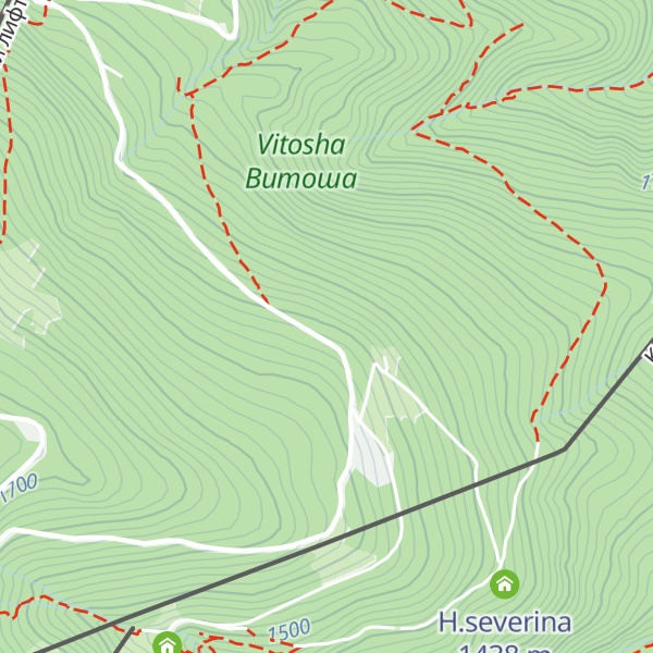 Map of Brezovica